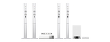 Blu-ray Home Cinema System with Bluetooth